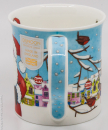 Dunoon Kaffeebecher "Weihnachtspost Weihnachtsmann", Bute, 0,3 l