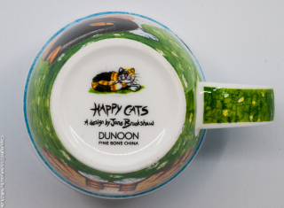 Dunoon Kaffeebecher Happy Cats Tortoiseshell, Nevis, 0,48 l