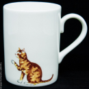 Roy Kirkham Kaffeebecher Typ Lucy Cats, Ginger