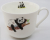 Roy Kirkham Frühstückstasse mit Untersetzer, Panda