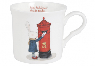 Ashdene Becher Ruby Red Shoes London Post Box, 0,26 l