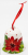 Edelweiss Keramik Weihnachtsglöckchen Motiv 11 6cm