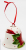 Edelweiss Keramik Weihnachtsglöckchen Motiv 11 6cm