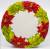 Edelweiss Keramik Teller Servierplatte Weihnachtsstern 33cm
