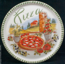 Edelweiss Porzellan Pizzateller 33cm Bassano Verde/Grün