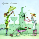 Holzbilder mit Motiven von Berni Parker Garten Ladies