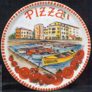 Edelweiss Porzellan Pizzateller 33cm Bassano Bardolino