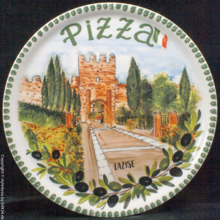 Edelweiss Porzellan Pizzateller 33cm Bassano Lazise